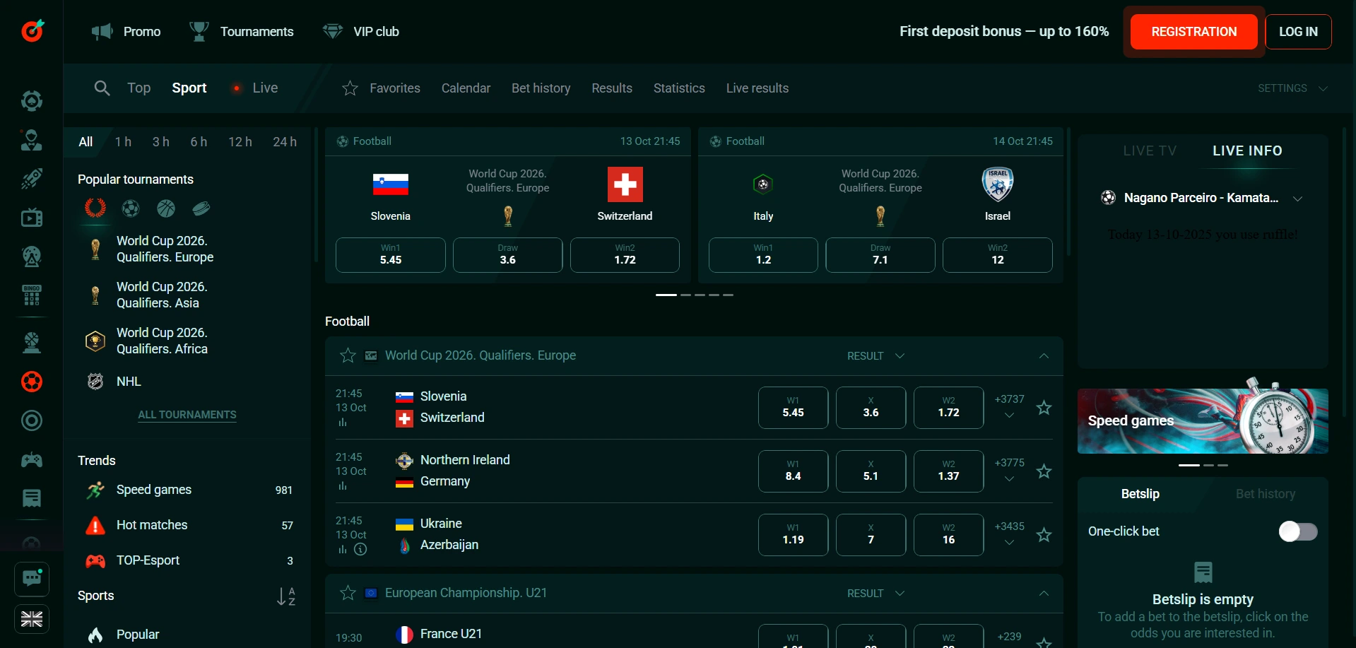 Sportweddenschappen bij Pinco Casino